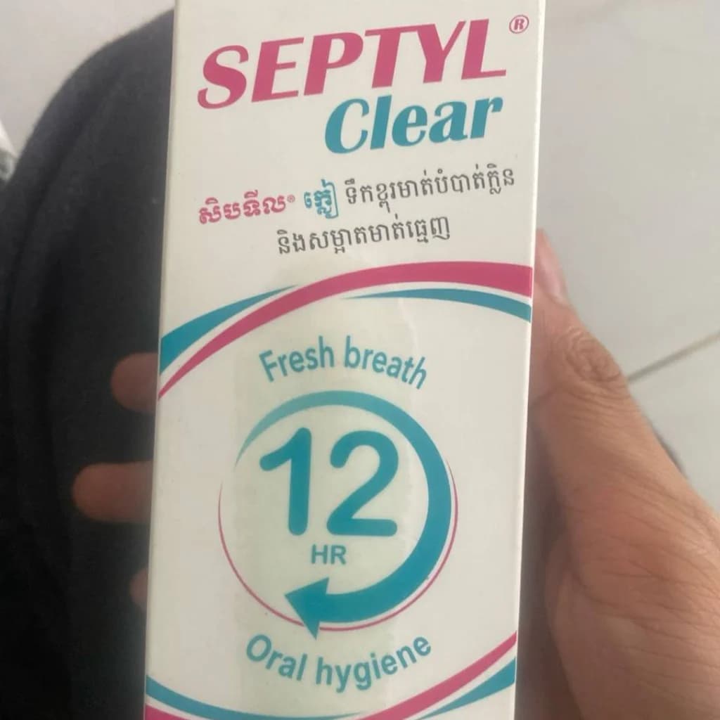SEPTYL Clear Mouthwash 200mL
