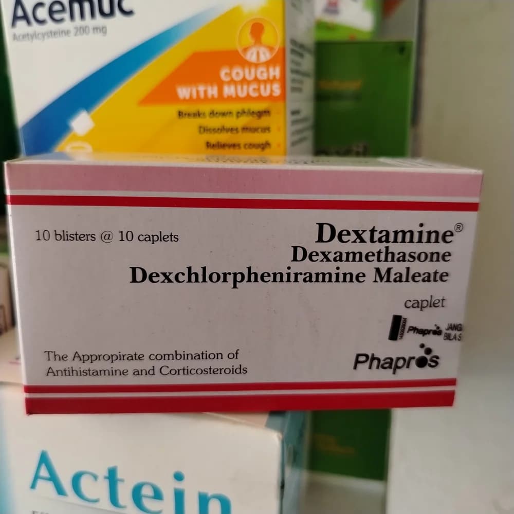 Dextamine Dexamethasone / Dexchlorpheniramine maleate
