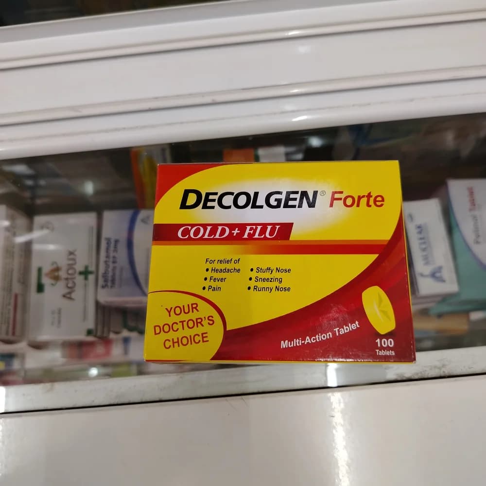 Decolgen Forte 25 mg / 2 mg / 500 mg