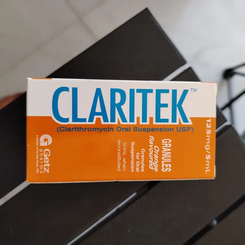 Claritek 125 mg/5 ml