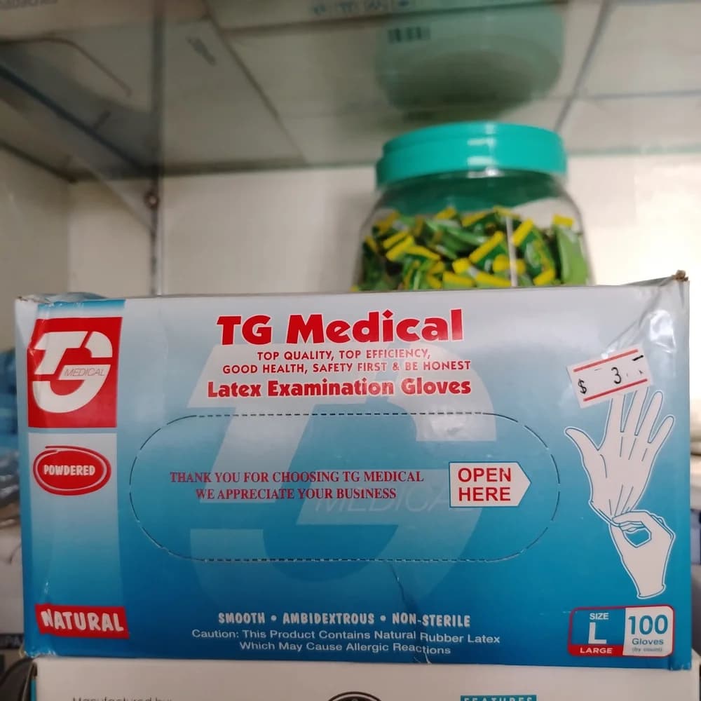 TG Medical Latex Examination Gloves Not available