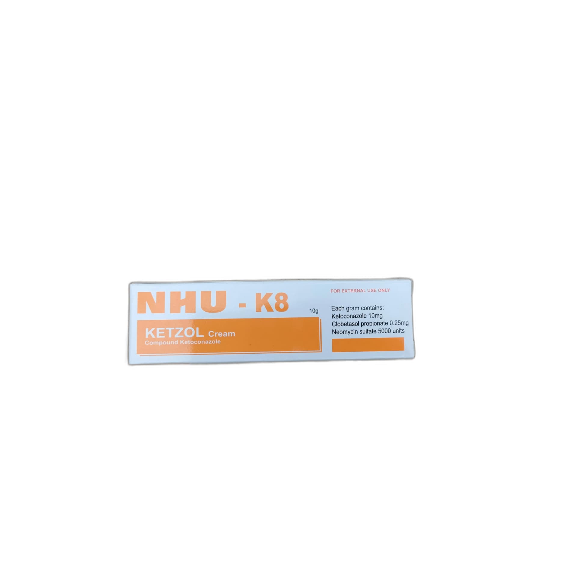NHU-K8 Ketzol Cream 10g