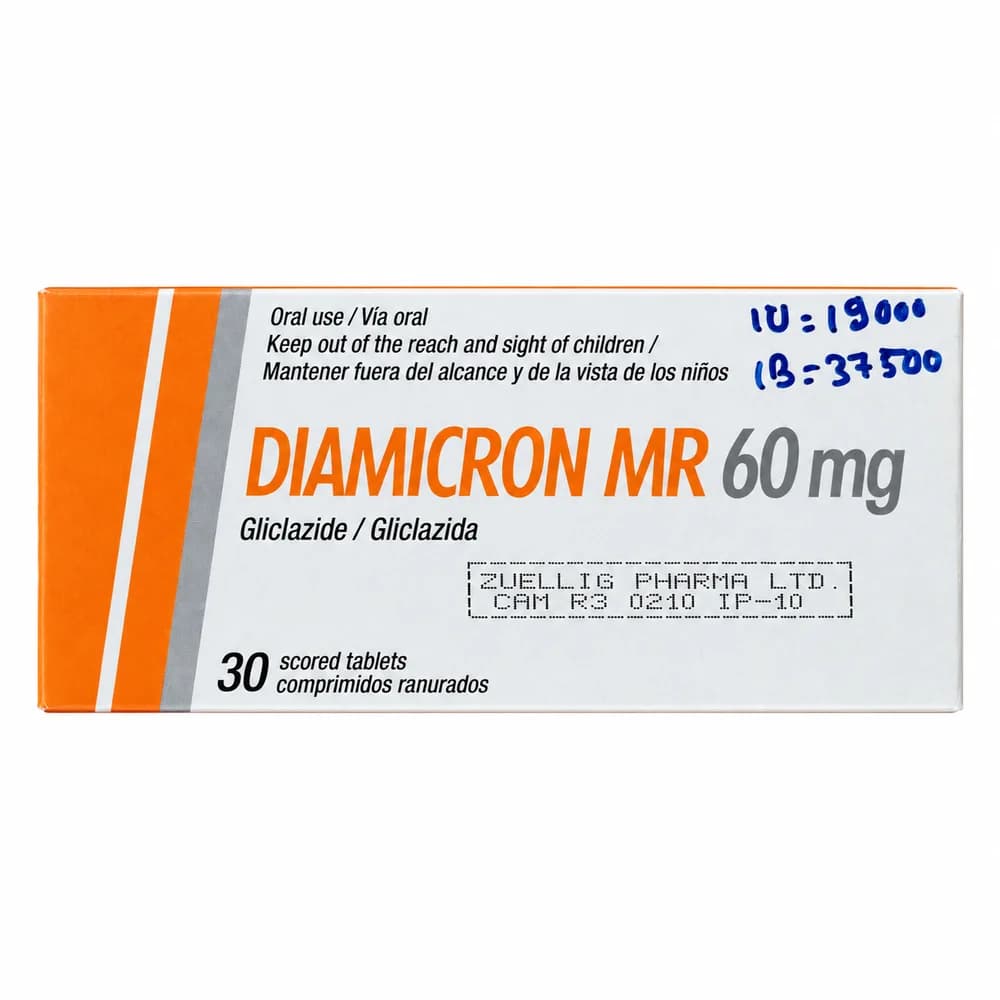Diamicron MR 60 mg