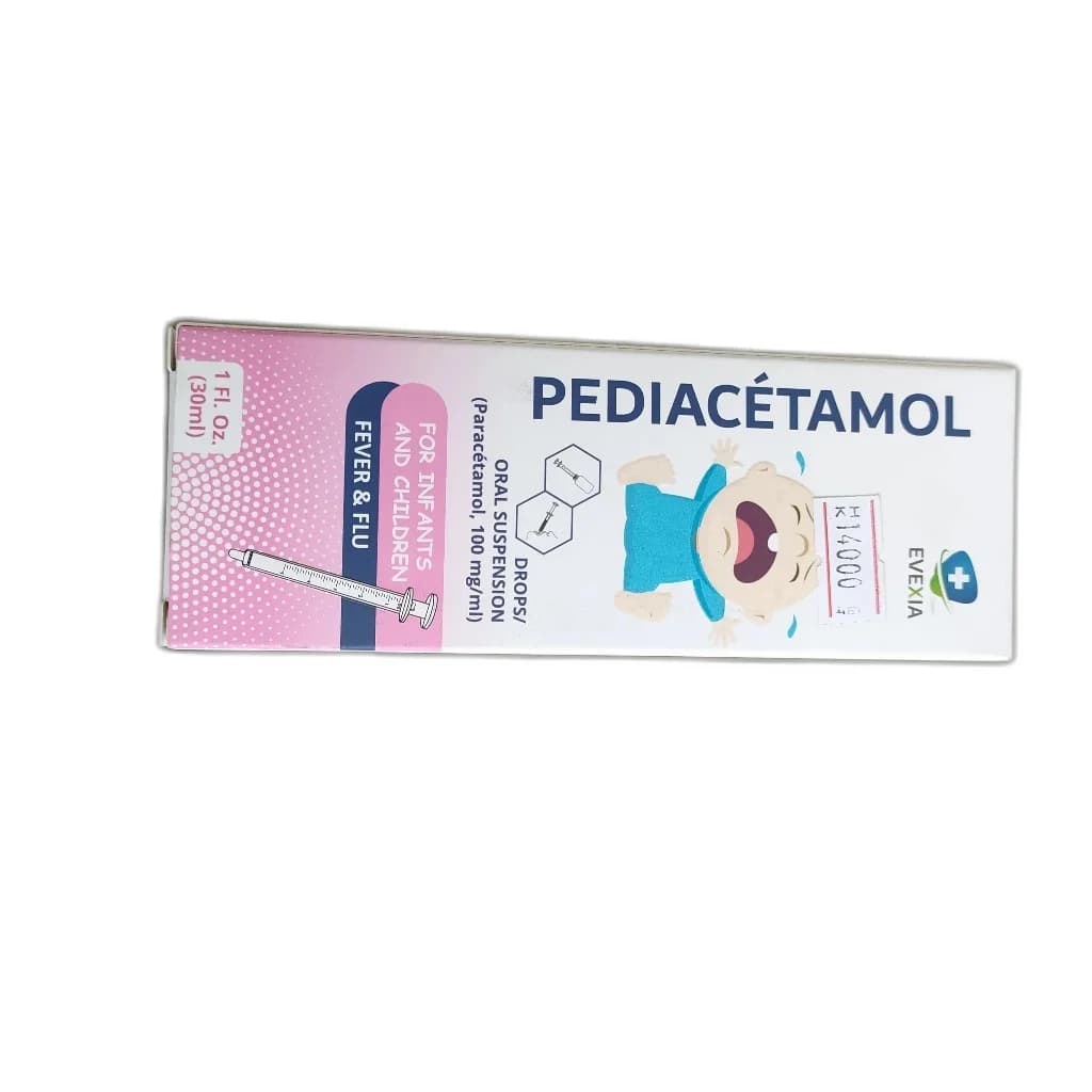 Pediacetamol 100 mg / ml