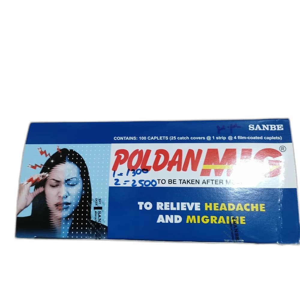 Poldan Mig 400 mg / 250 mg / 65 mg