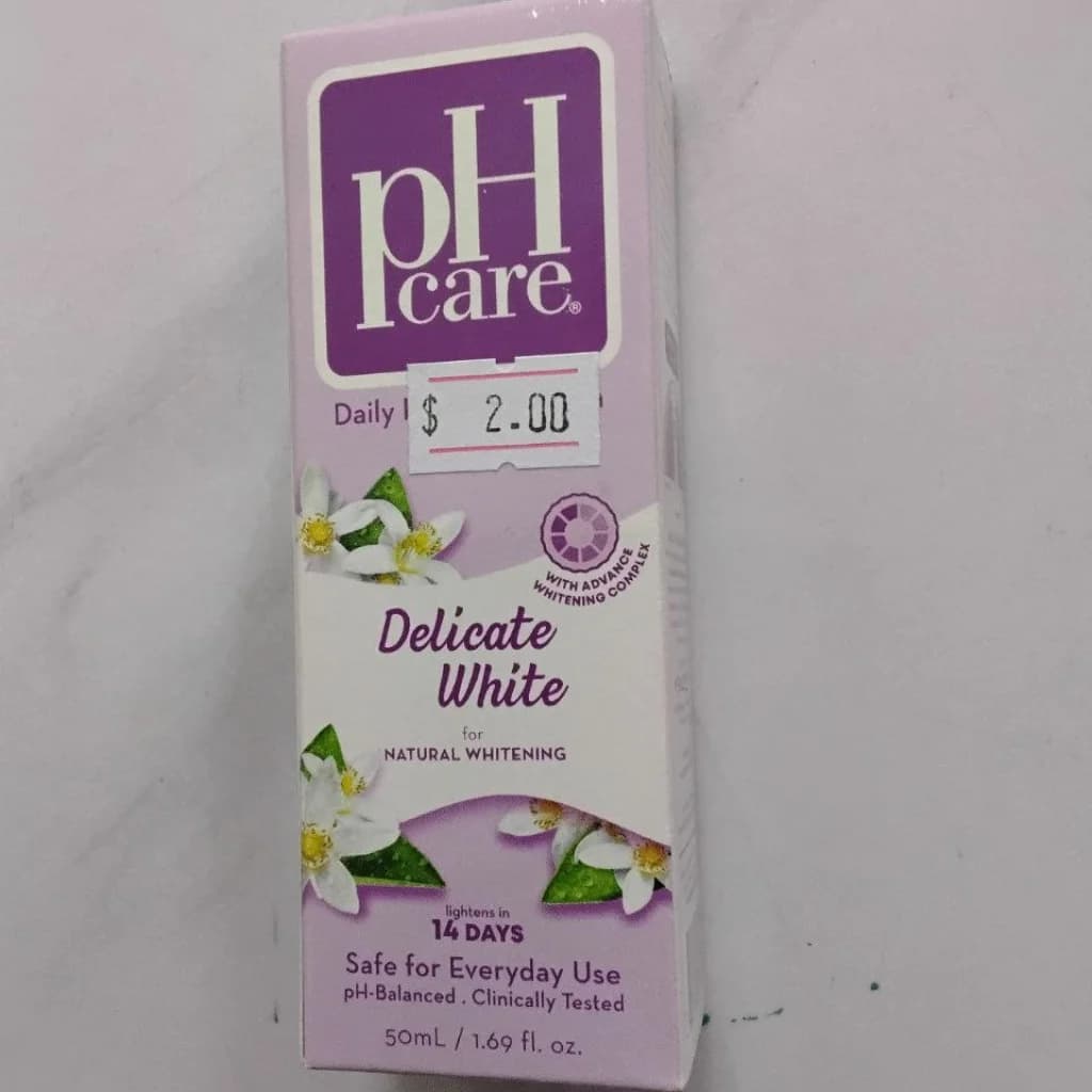 pH Care Daily Feminine Wash (Delicate White) 50mL