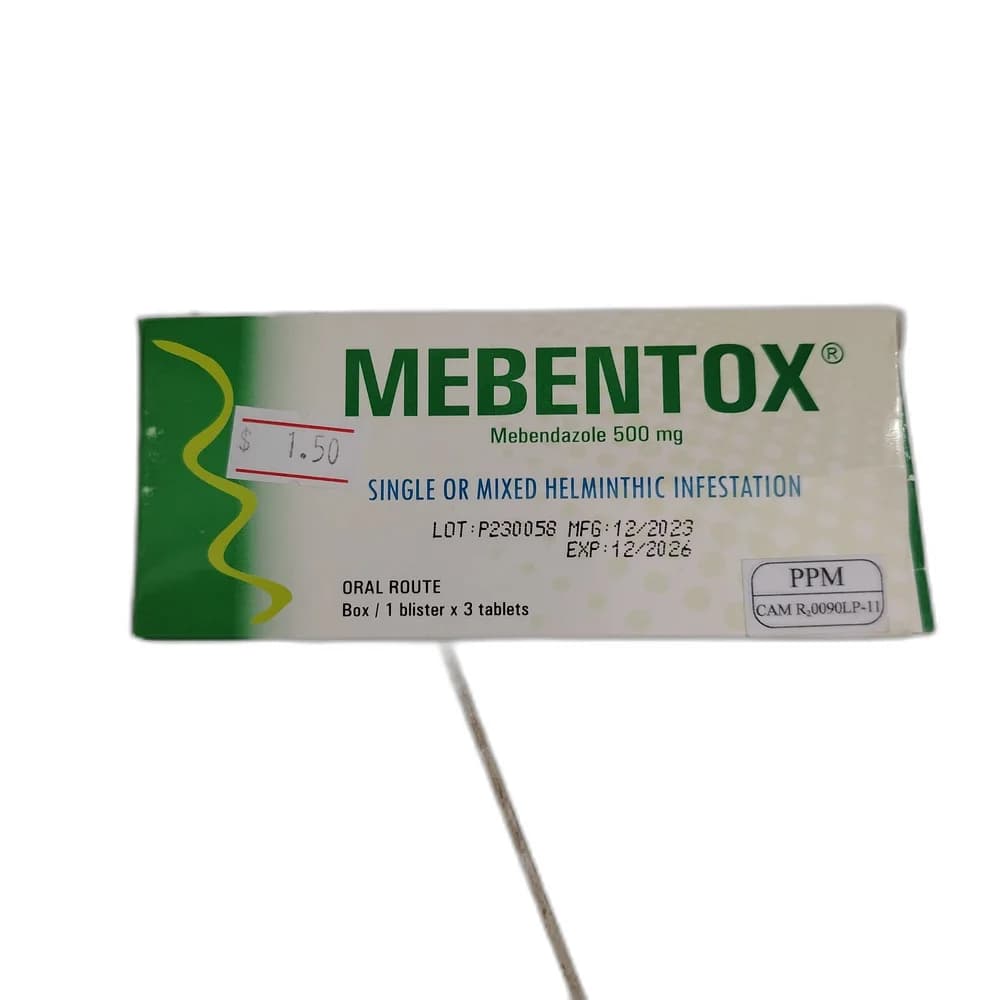 Mebentox 500 mg