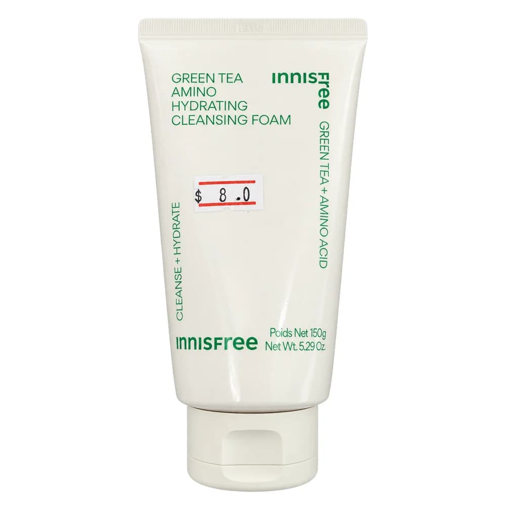 Innisfree Green Tea Amino Hydrating Cleansing Foam 150 g