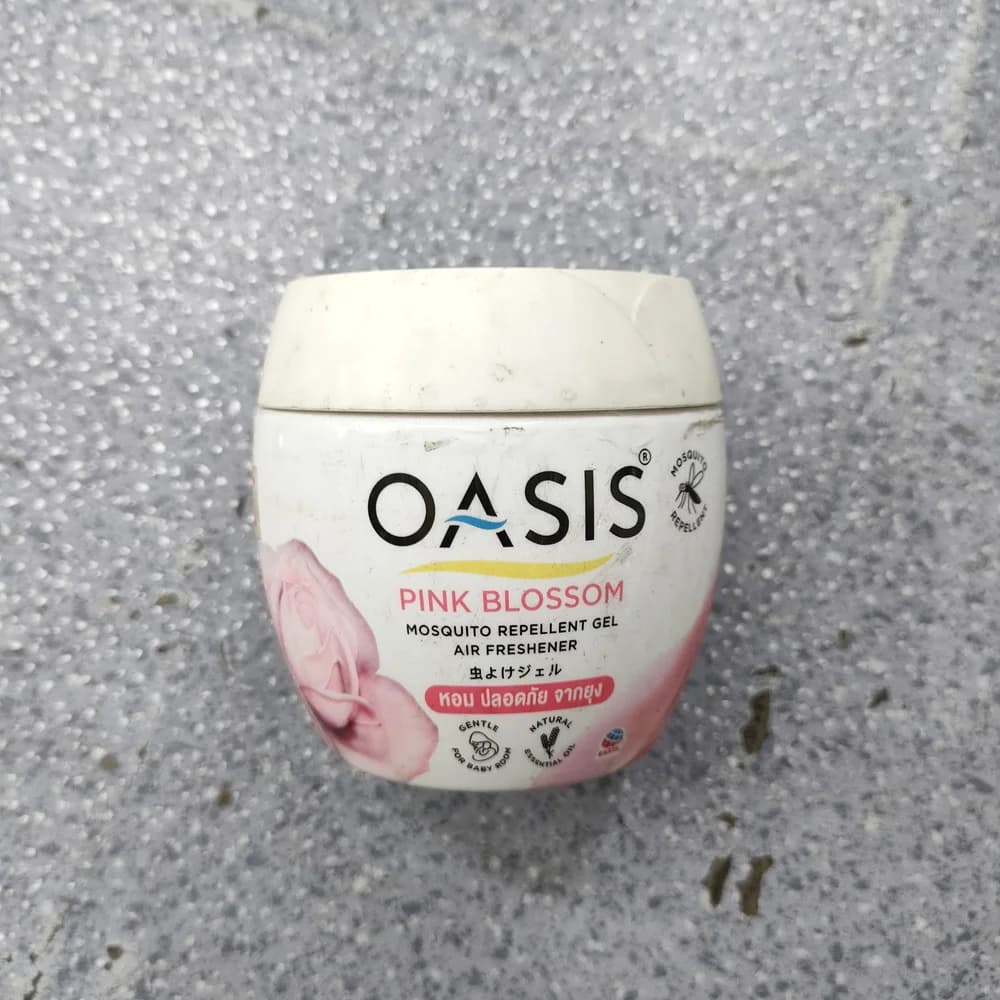 Oasis Sparkling Yellow Mosquito Repellent Gel Air Freshener Not available