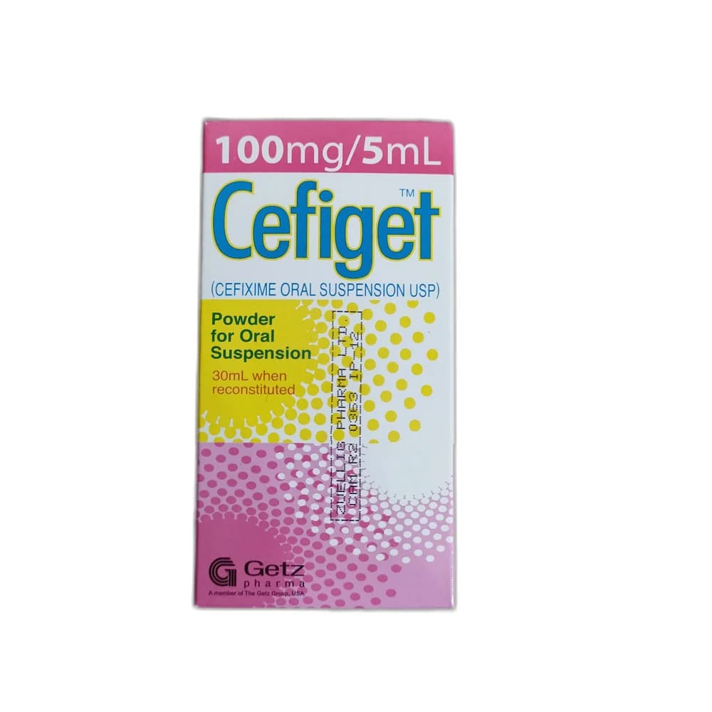 Cefiget 100 mg/5 mL