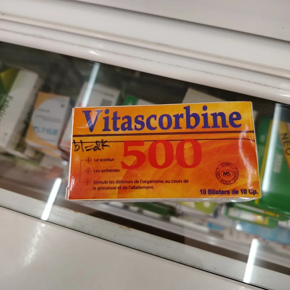 Vitascorbine 500 mg chewable tablet