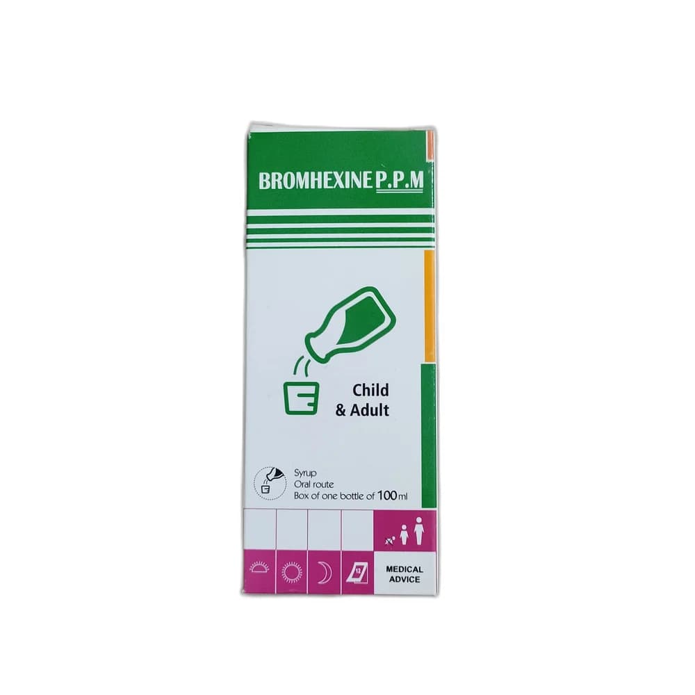 Bromhexine P.P.M 4 mg/5 ml