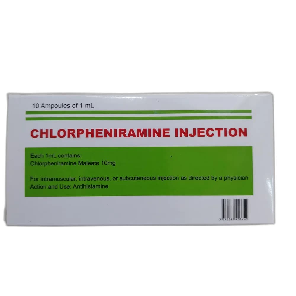 Chlorpheniramine 10 mg / 1 ml