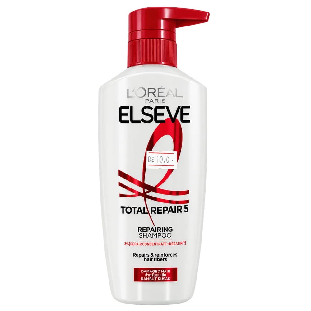 L'Oréal Paris Elseve Total Repair 5 Repairing Shampoo 400 ml
