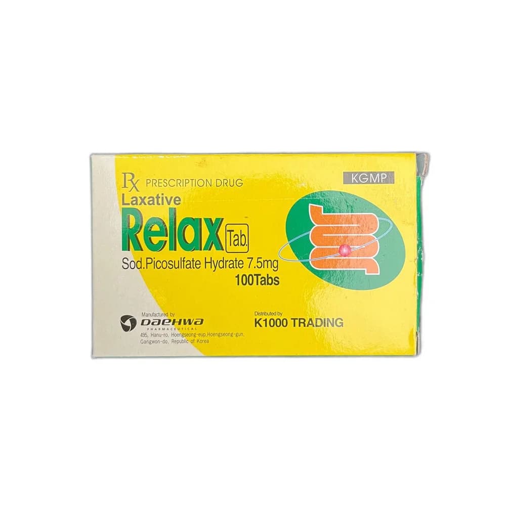 RelaxTab Sodium picosulfate hydrate 7.5 mg