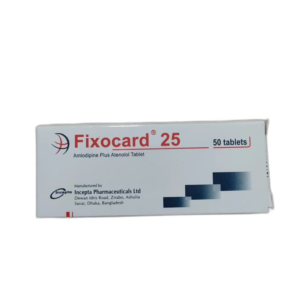 Fixocard 5 mg / 25 mg