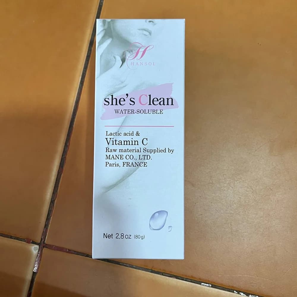 She's Clean Water-Soluble 1% / 80 g