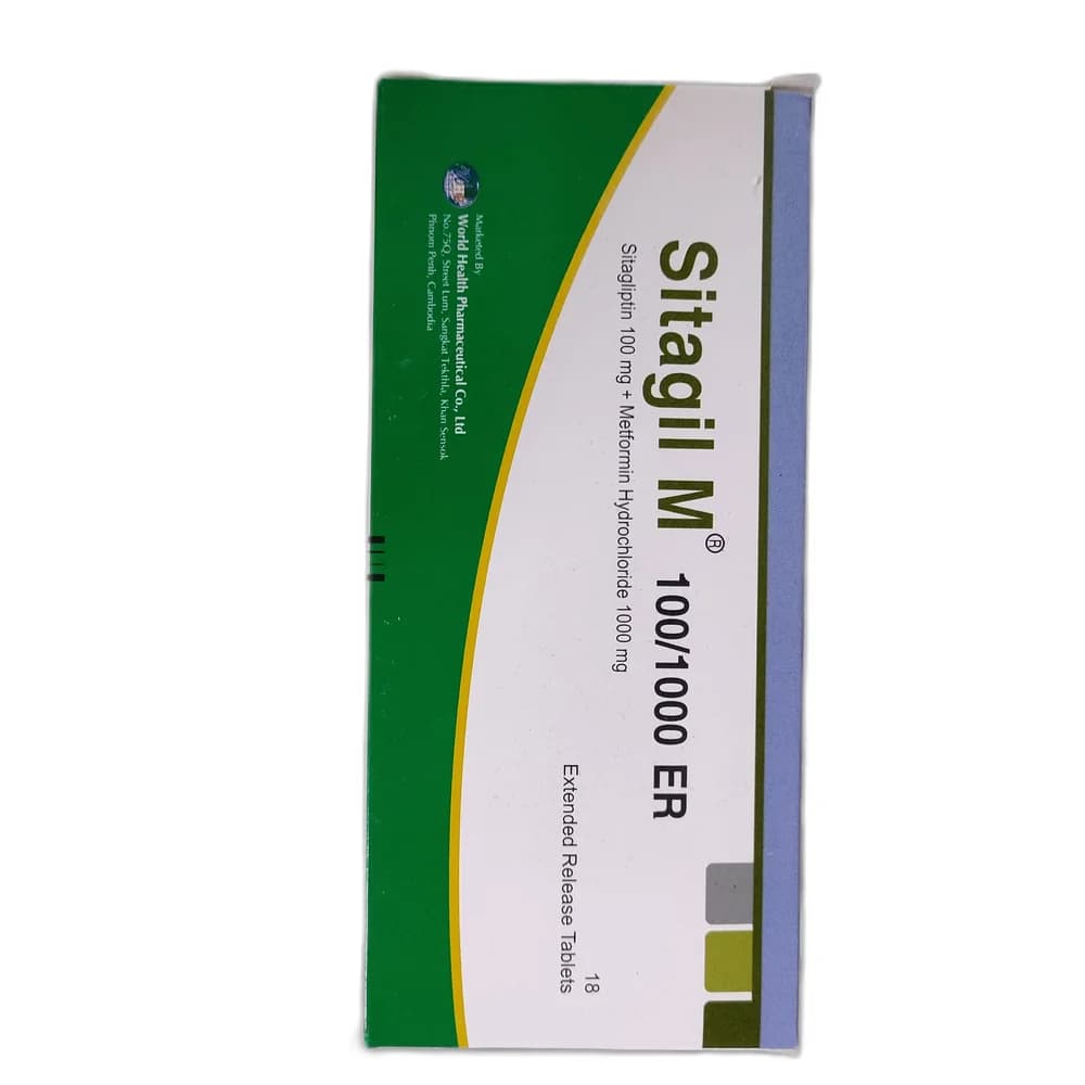 Sitaglii M 100 mg / 1000 mg