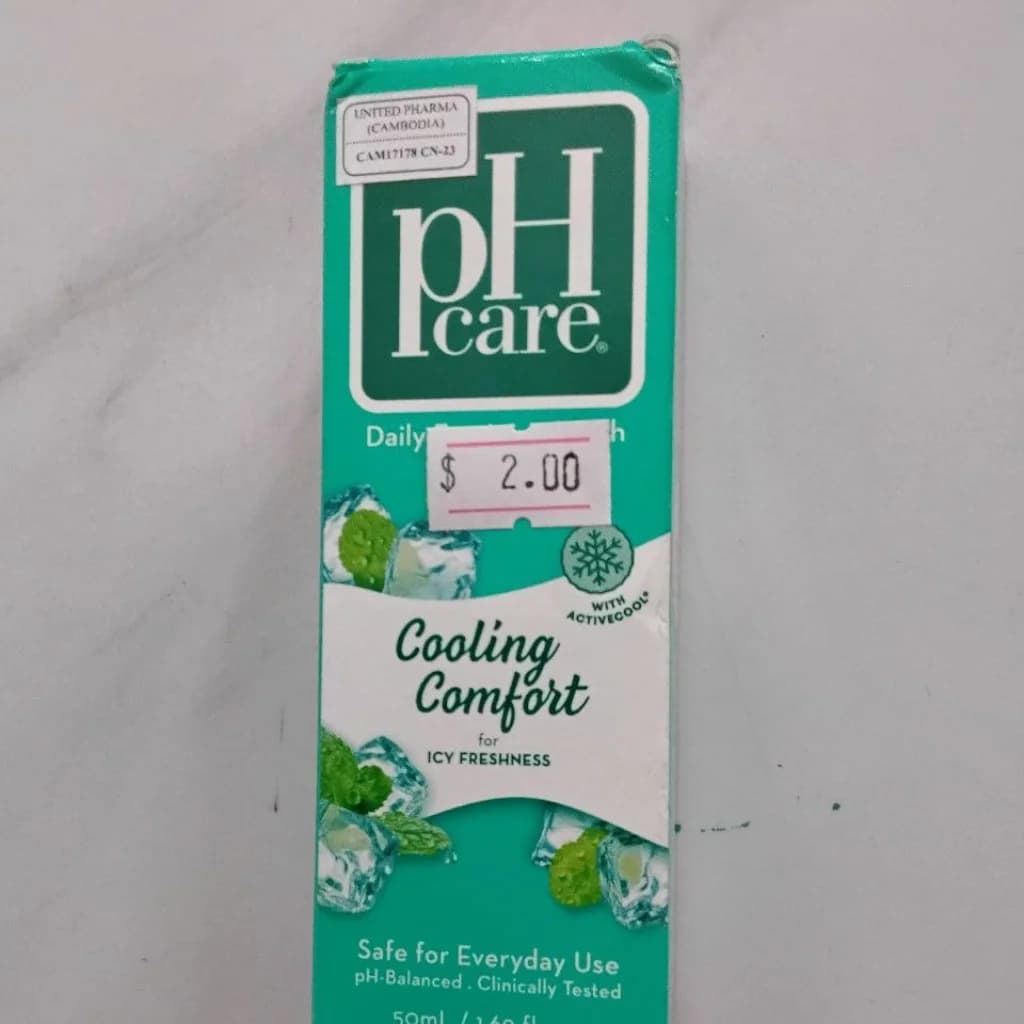 pH Care Daily Feminine Wash (Cooling Comfort) 50mL