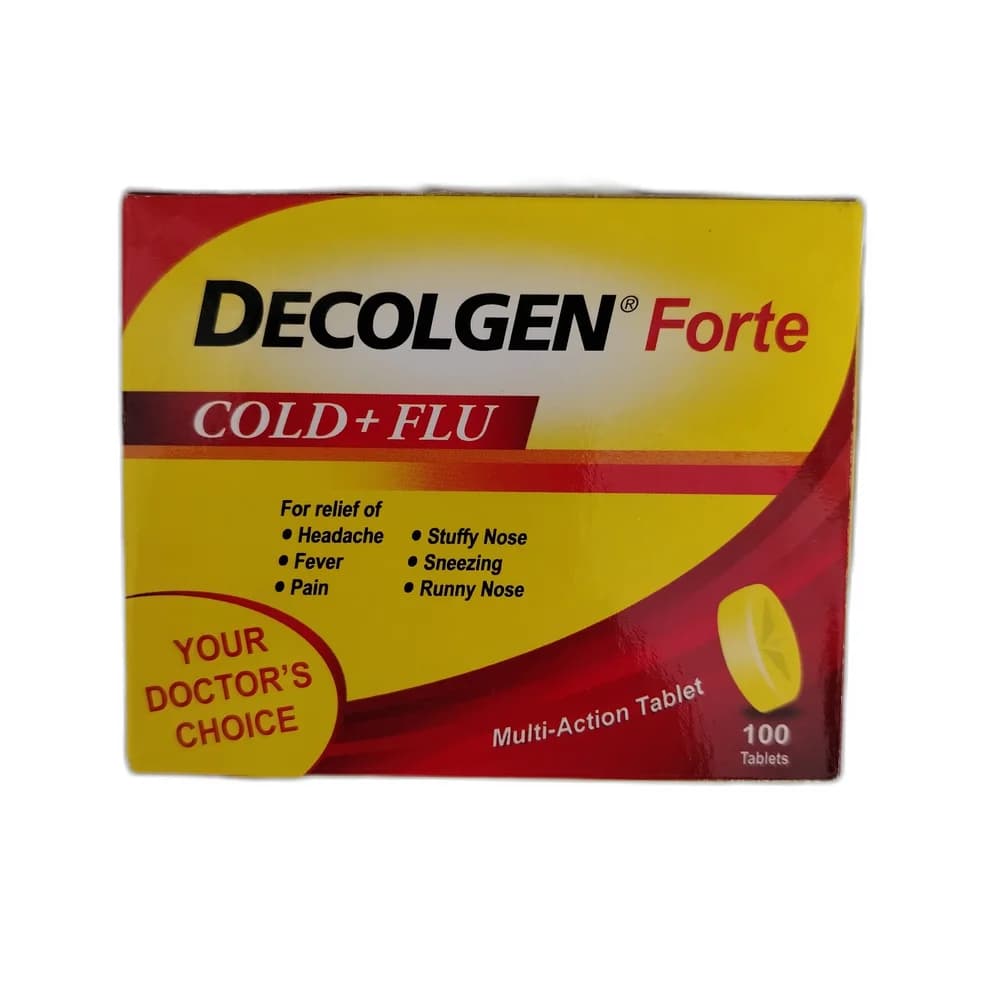 Decolgen Forte 500 mg / 25 mg / 2 mg