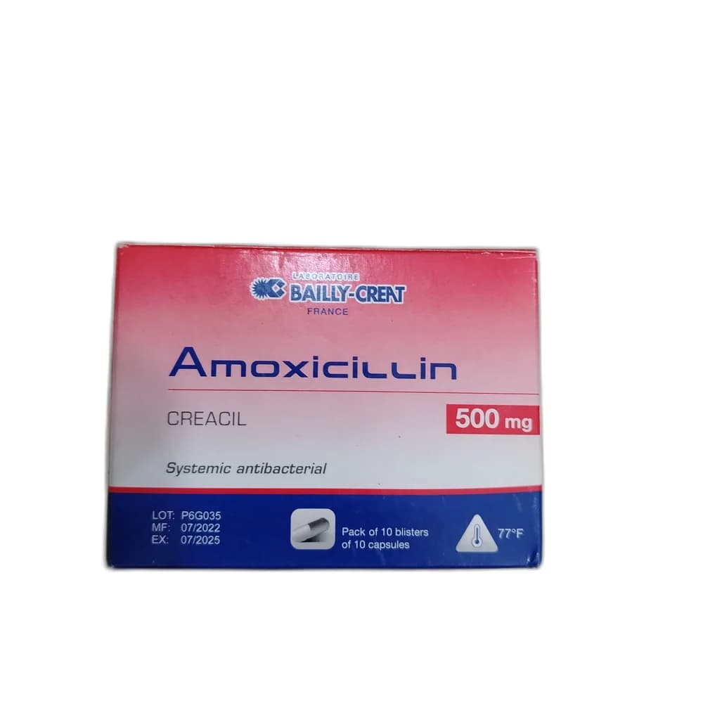 Amoxicilline (Creacil) 500 mg