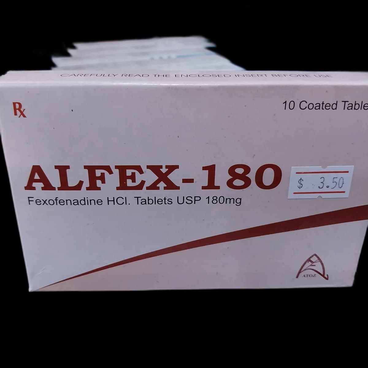 Alfex-180 180mg