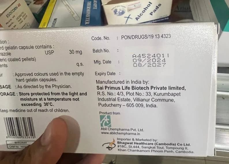 Lansoprazole Lansoprazole 30mg
