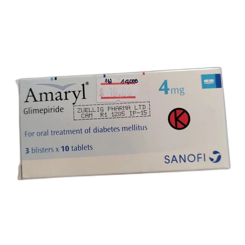 Amaryl 4 mg