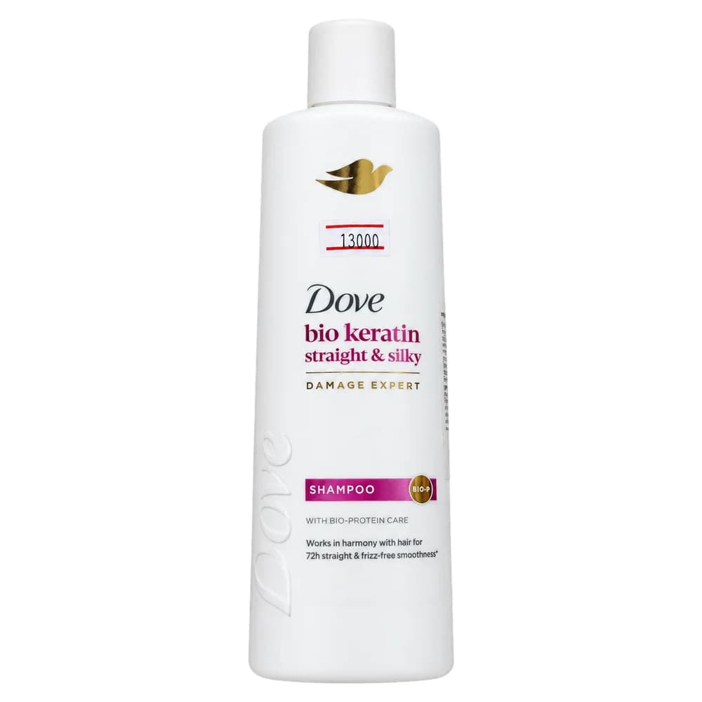 Dove Bio Keratin Straight & Silky Shampoo