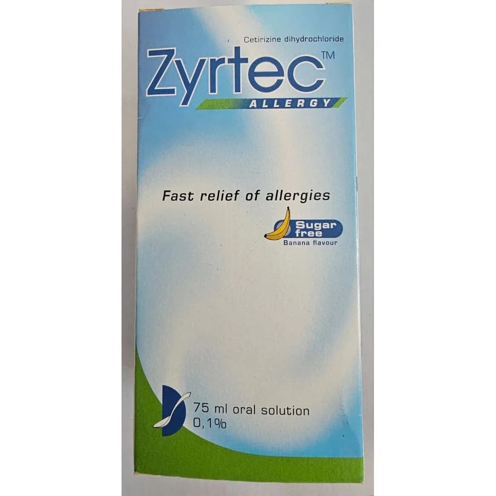 Zyrtec Allergy 1 mg/mL (0.1%)