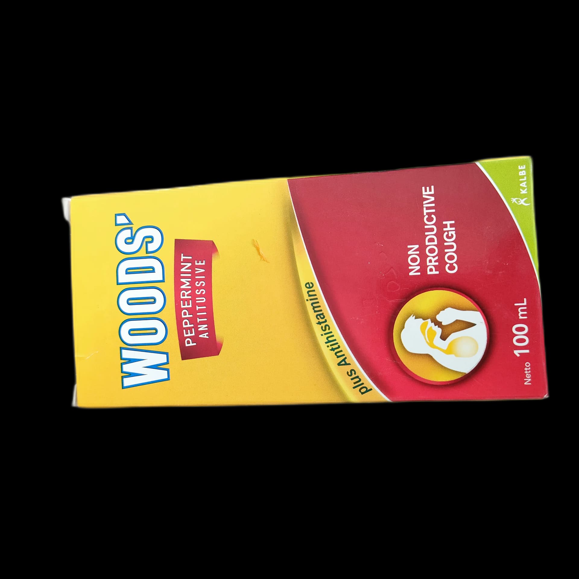 Woods' Peppermint Antitussive Dextromethorphan HBr 7.5mg + Diphenhydramine HCl 12.5mg per 5ml