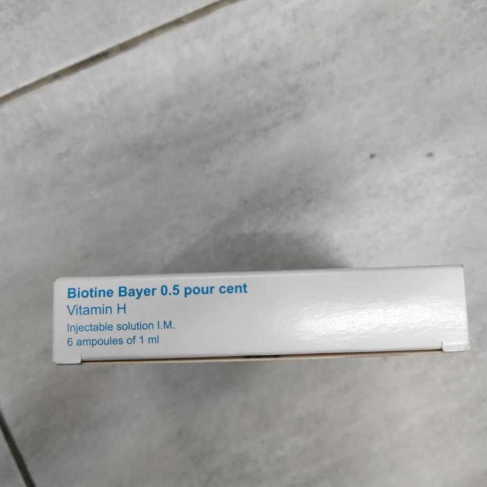 Biotine Bayer 0.5% 0.5% injectable solution / 1 ml