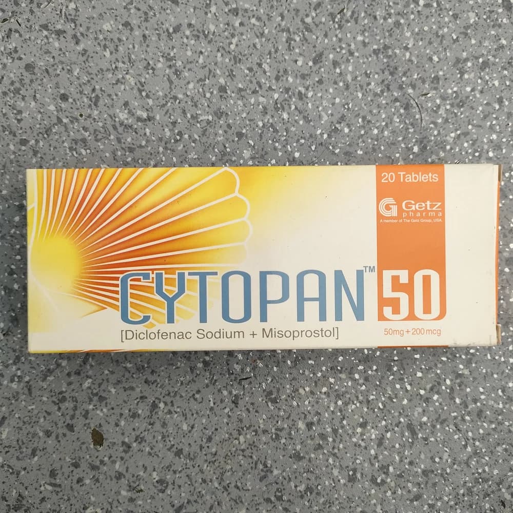 Cytopan 50 50 mg + 200 mcg