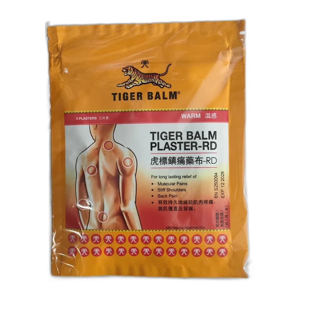 Tiger Balm Plaster-RD Warm