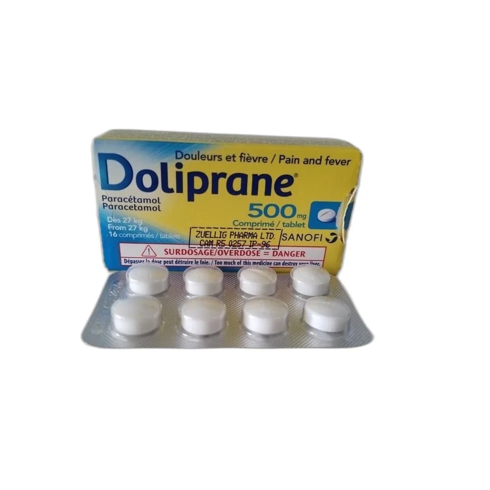 Doliprane Paracetamol 500 mg per tablet