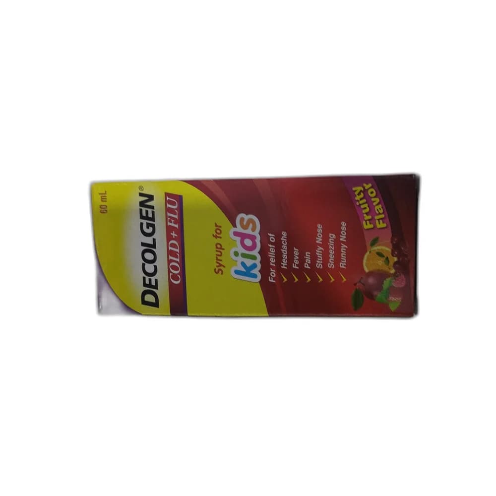 Decolgen 100 mg / 2.5 mg / 0.33 mg per 5 mL