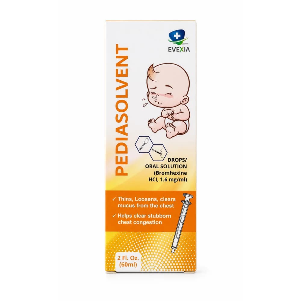 Pediasolvent Bromhexine hydrochloride 1.6 mg/ml