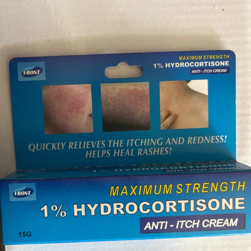 Maximum strength  1% hydrocortisone 