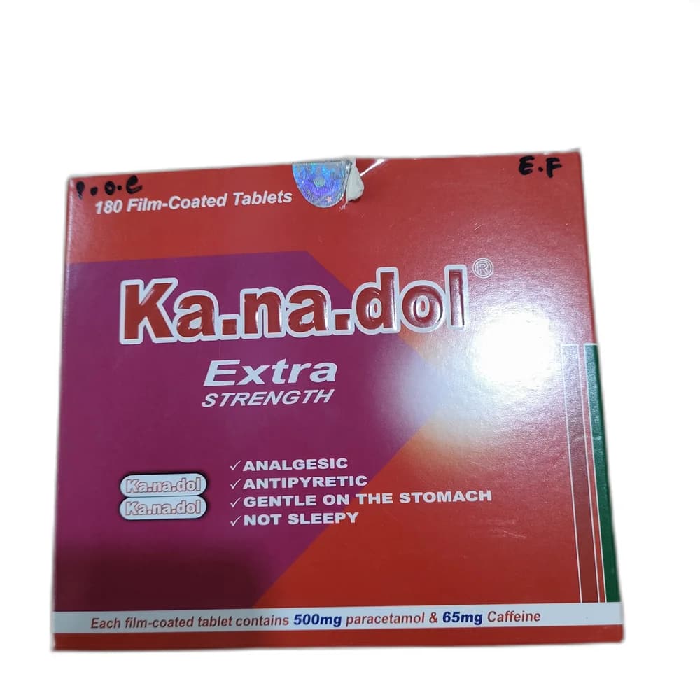 Kanadol Extra 500 mg / 65 mg
