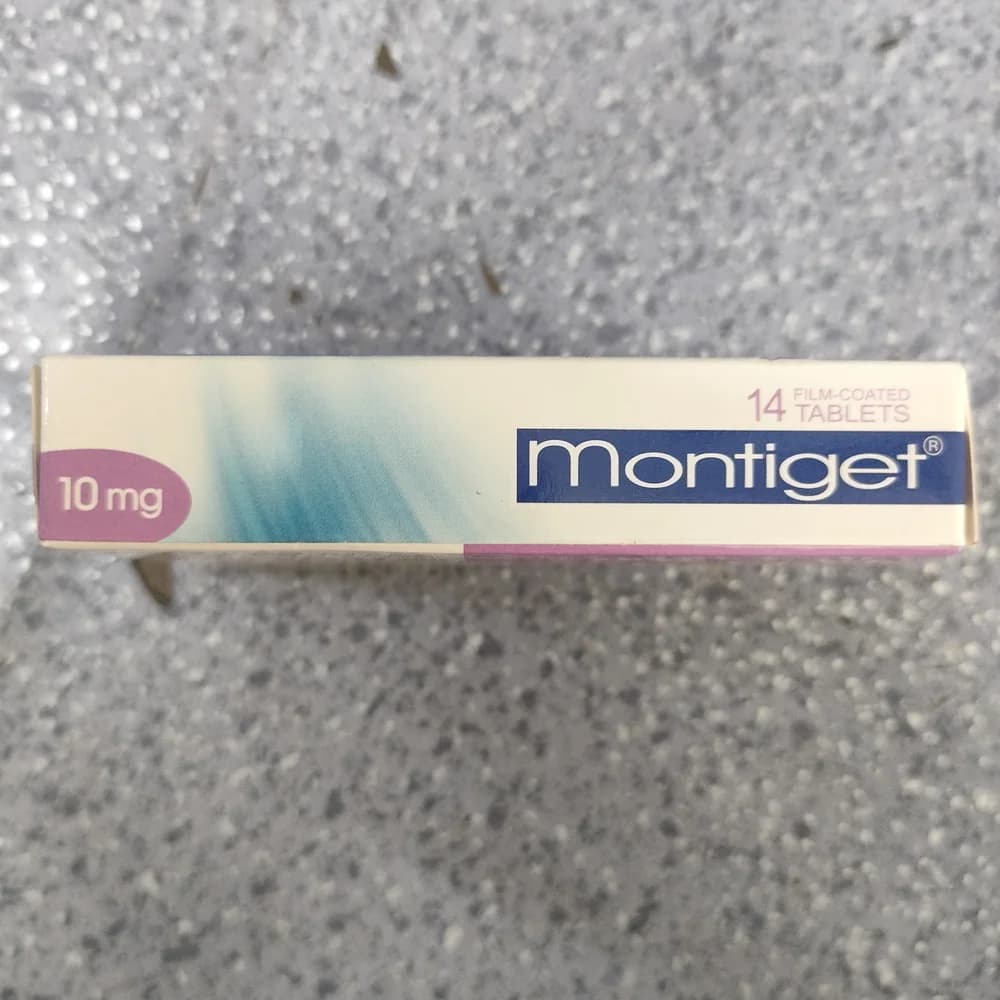 Montiget 10mg Montelukast sodium equivalent to Montelukast 10 mg per film-coated tablet