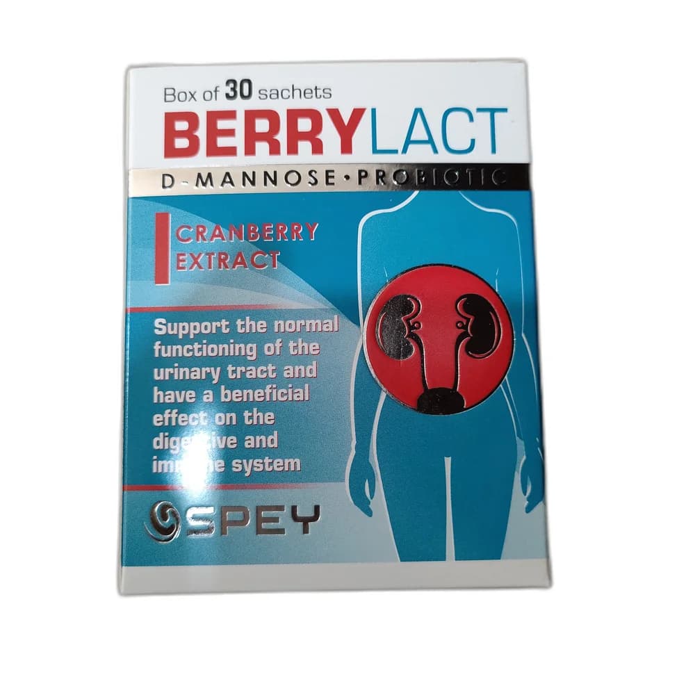Berrylact D-mannose 700 mg per sachet (1.3 g)