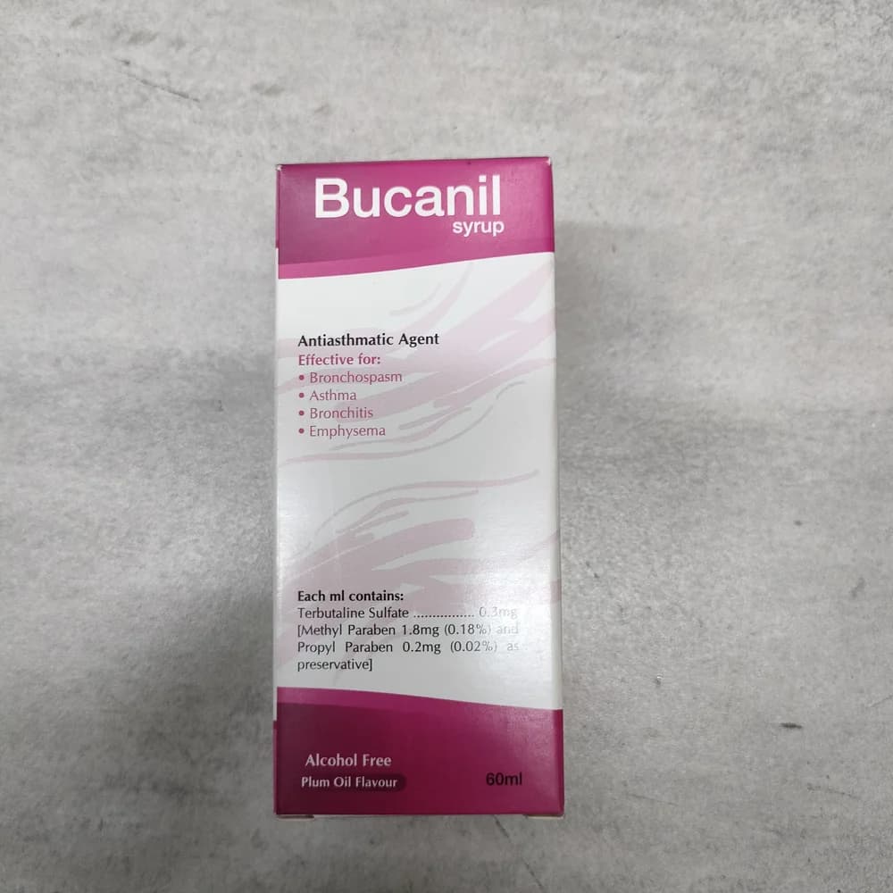 Bucanil Syrup 0.3 mg / 1 mL