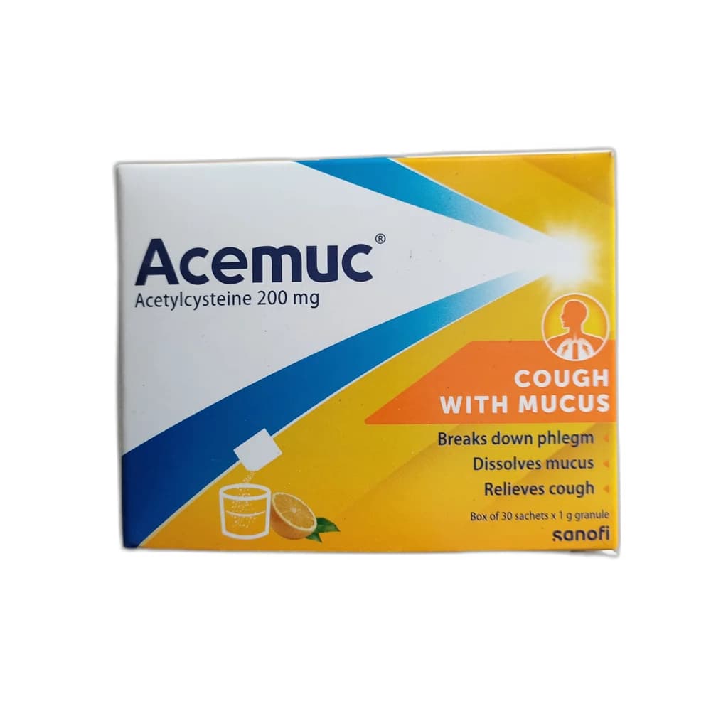 Acemuc 200 mg per sachet