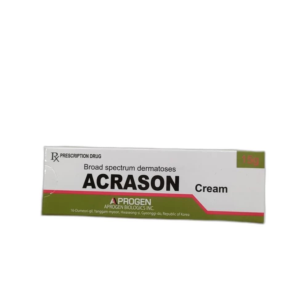 Acrason 0.64 mg / 10 mg / 1 mg per gram