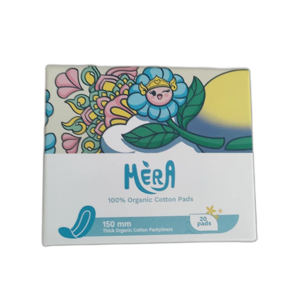 Mèra Organic Cotton Pantyliners 150 mm