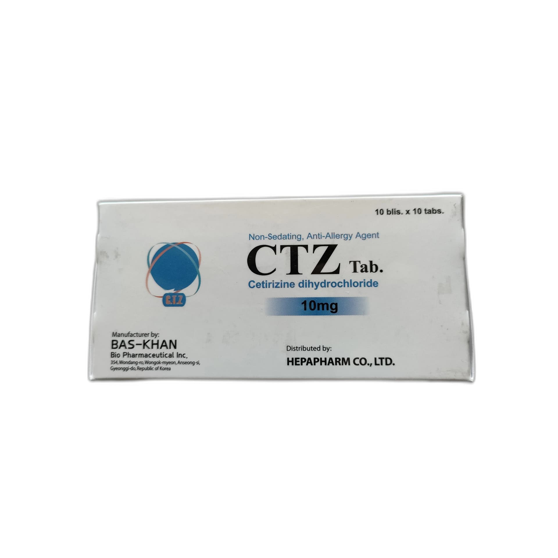 CTZ 10 mg