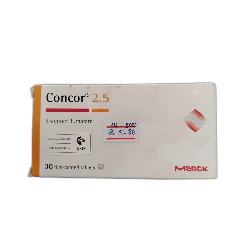 Concor 2.5 2.5 mg
