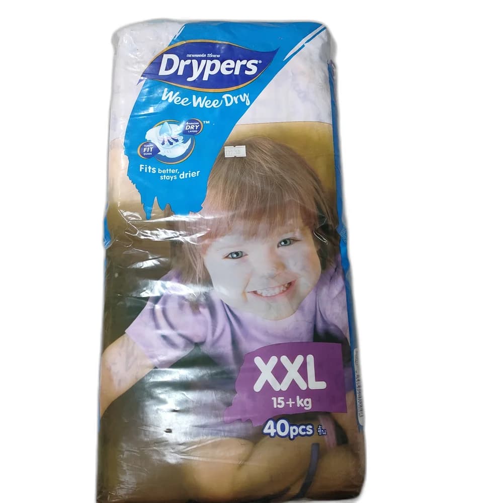 Drypers Wee Wee Dry XXL, 15+ kg