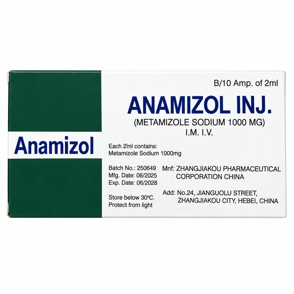 Anamizol 1000 mg / 2 mL