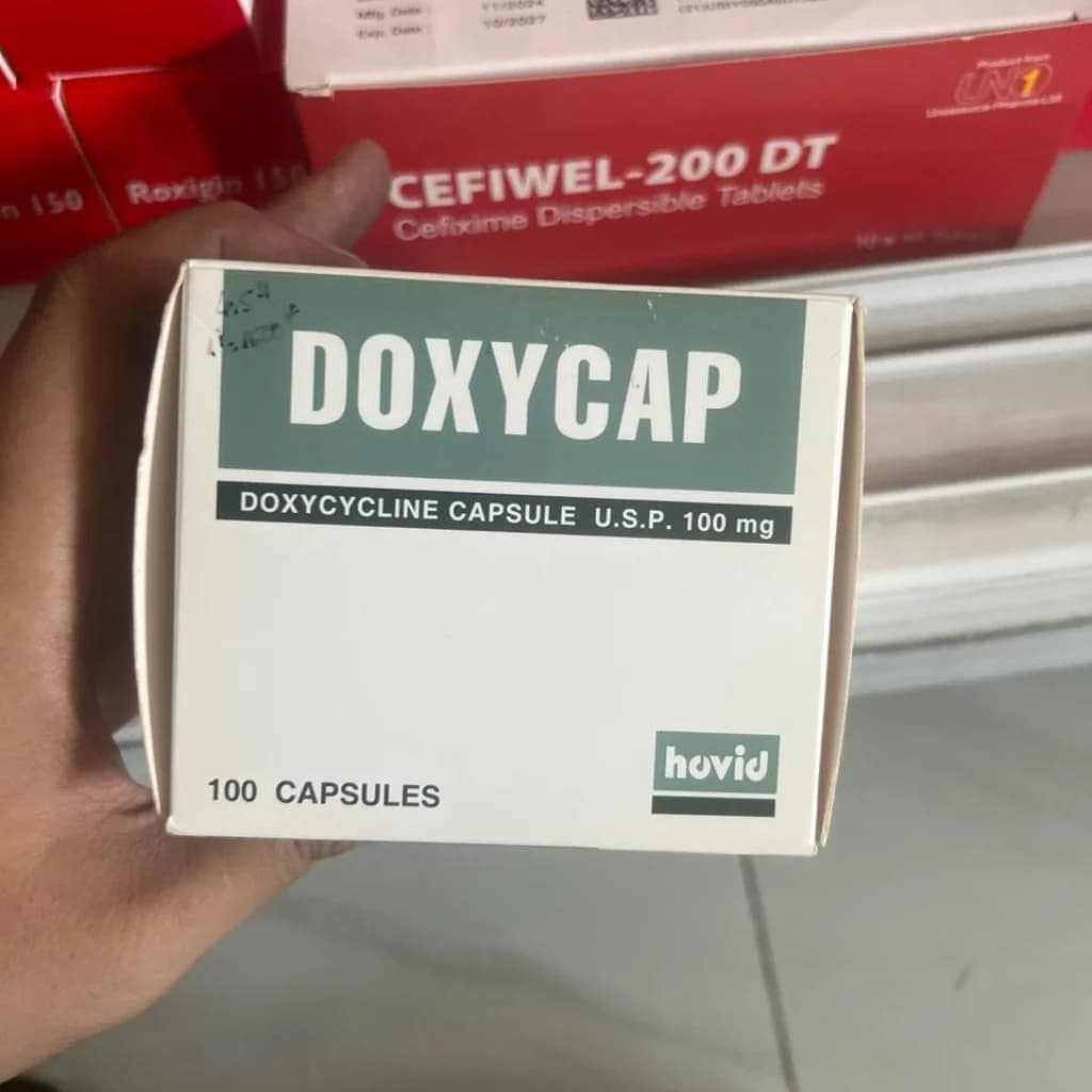 DOXYCAP Doxycycline Capsule U.S.P. 100 mg